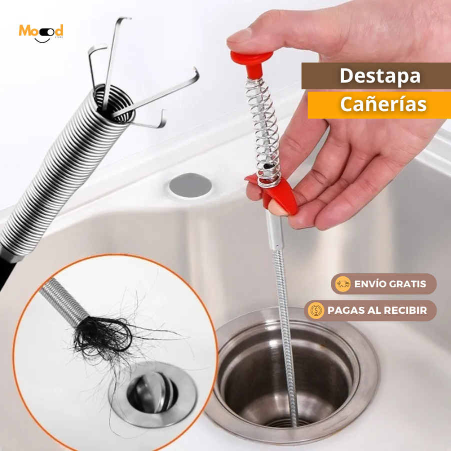 Gancho Destapador de Cañerías Cleaner™