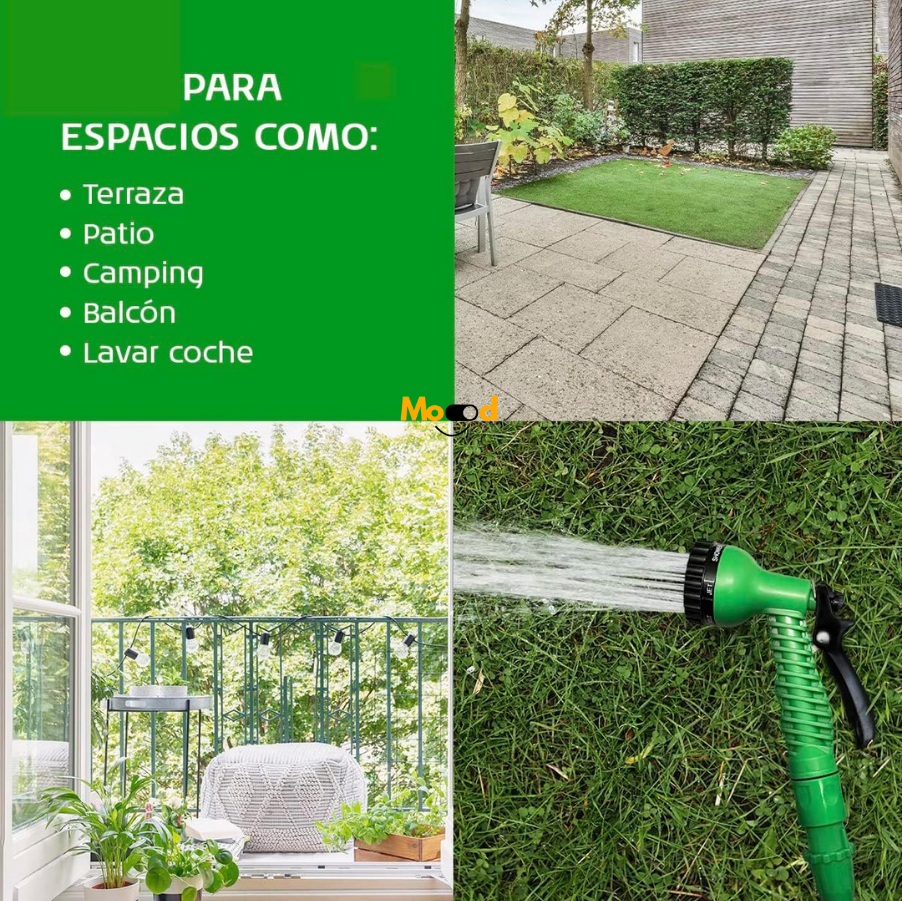 Manguera Retráctil Expandible 15 Metros