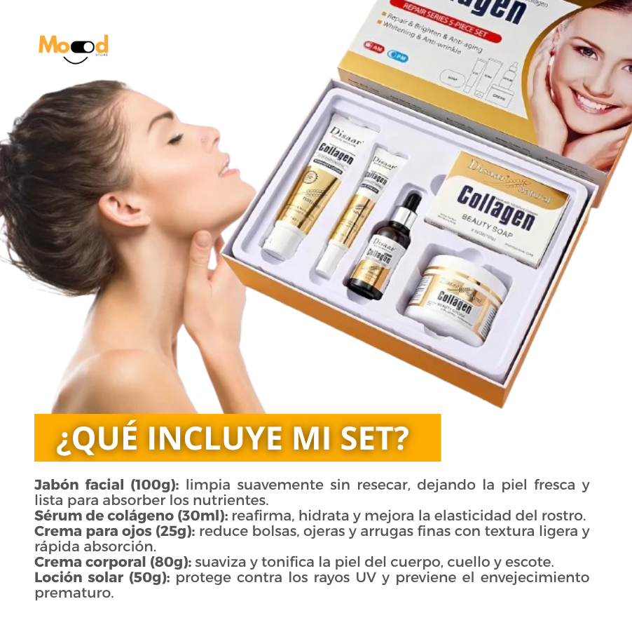 Set de Colágeno para el Cuidado de la Piel Disaar™