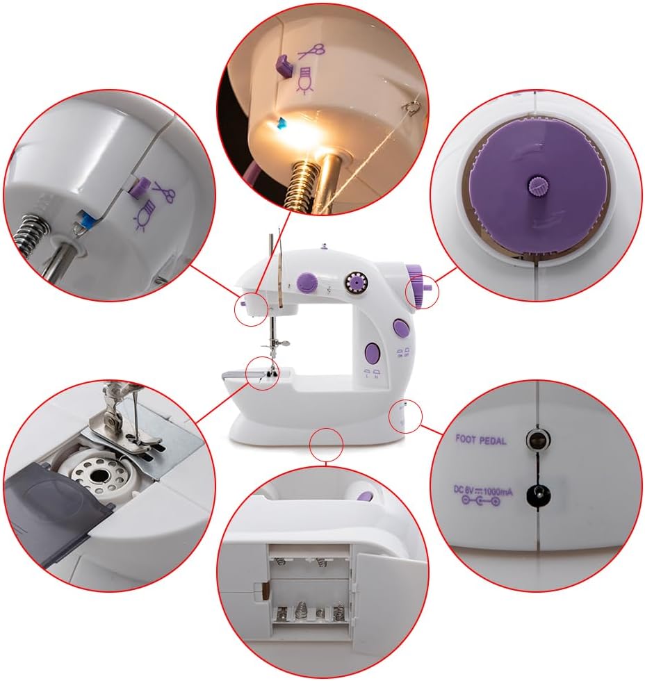 MÁQUINA DE COSER PORTÁTIL