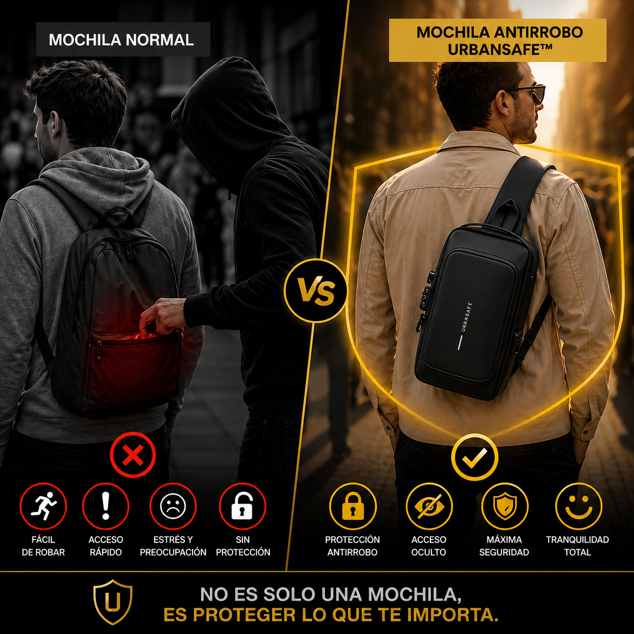 Mochila Antirobo UrbanSafe™