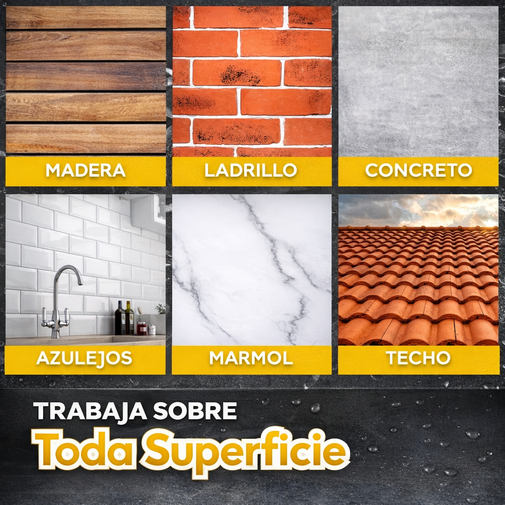 (Pack 3x1) Sellador Adhesivo Impermeable DryRoof™ | Protección Inteligente contra Filtraciones