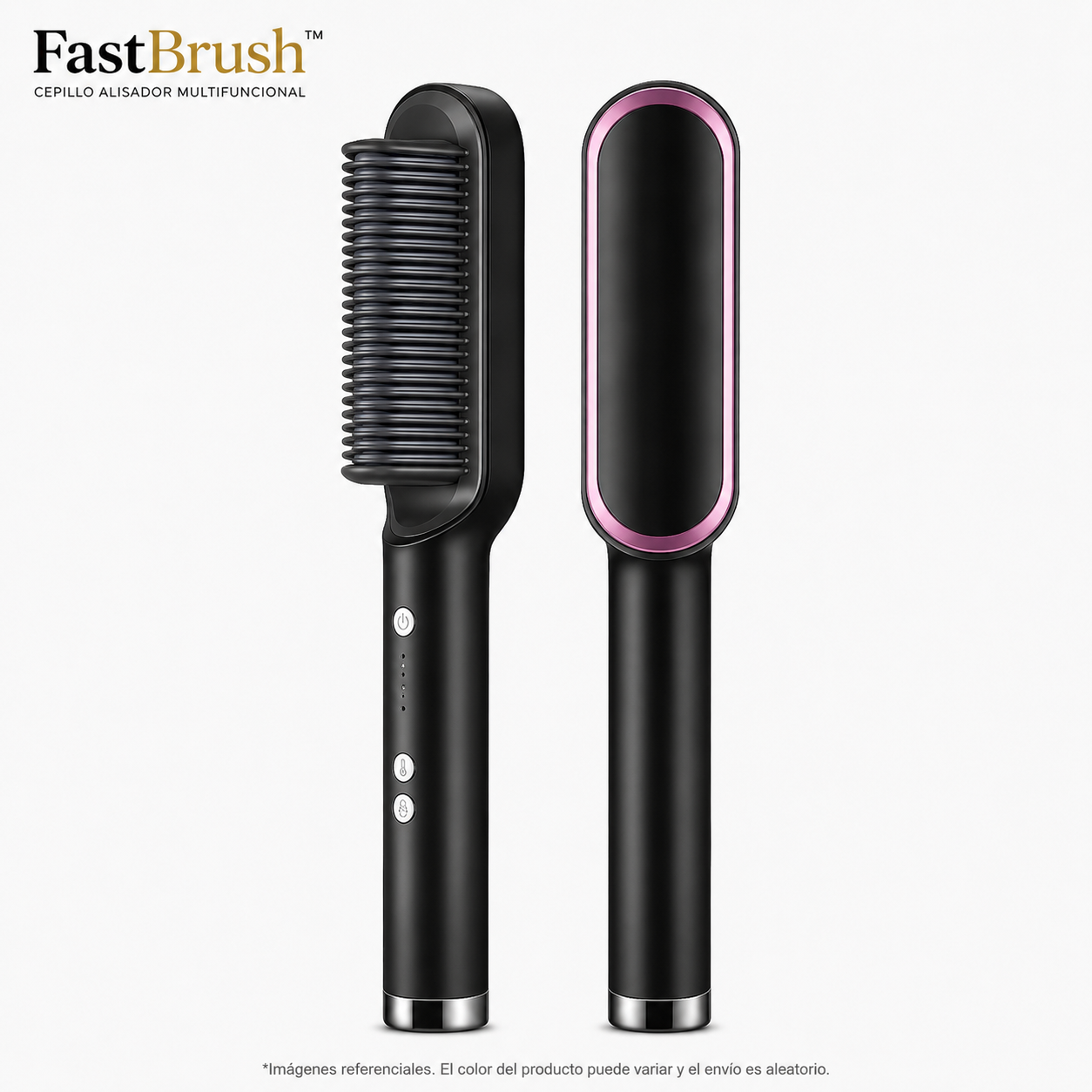 FastBrush™ Cepillo Alisador – Cepilla y Alisa tu cabello al mismo tiempo – Ahorra tiempo en tu rutina diaria