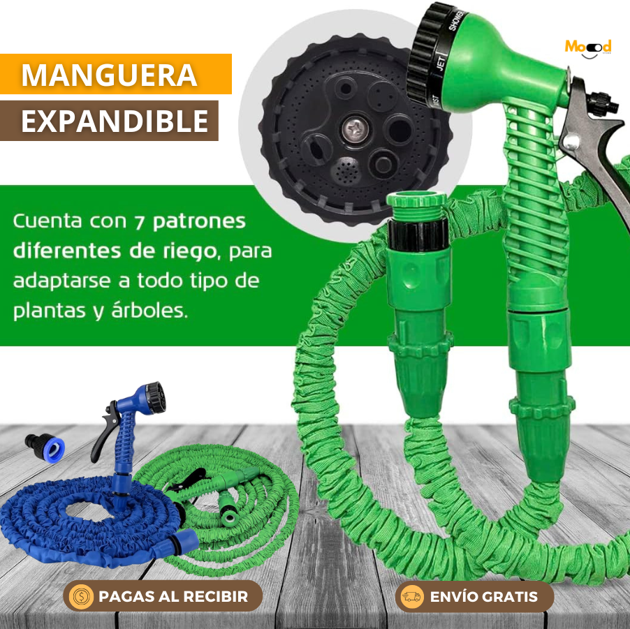 Manguera Retráctil Expandible 15 Metros