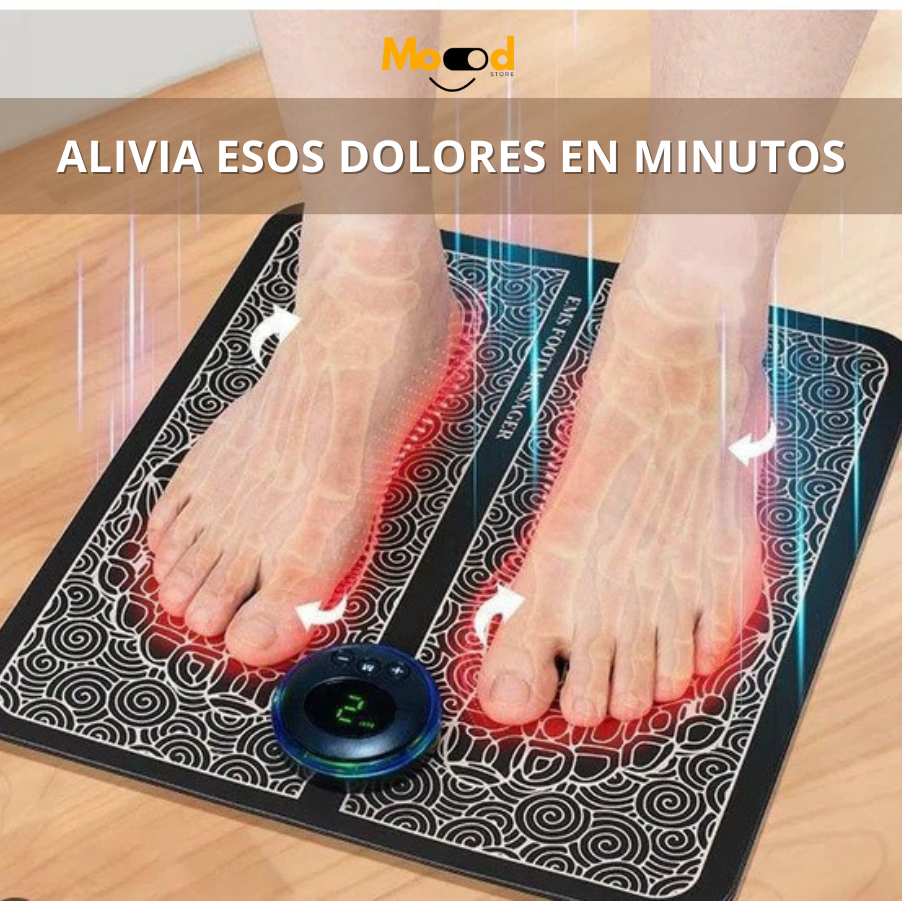 Masajeador de pies eléctrico portátil