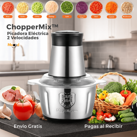 ChopperMix™ Picadora Eléctrica 2 Velocidades