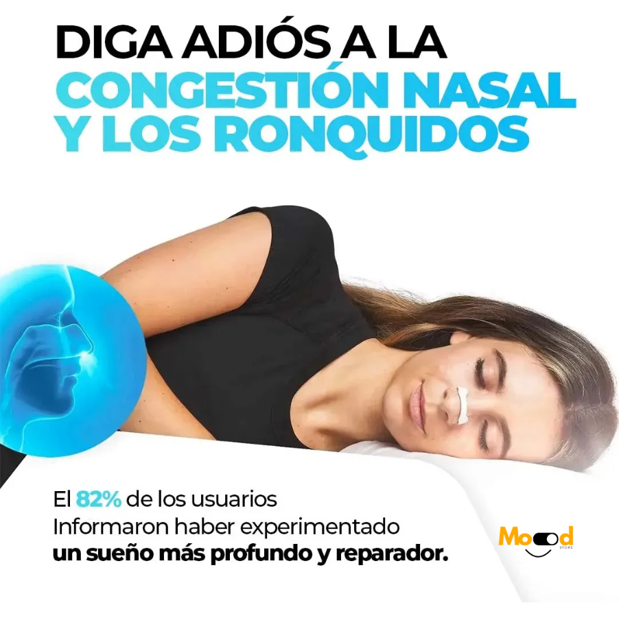Bandas Nasales Magnéticas BreathePlus™ (Kit 15 pares)