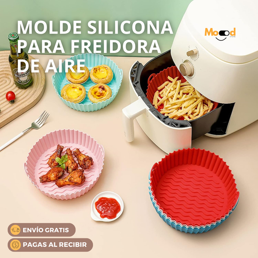 Molde Silicona Freidora De Aire MoldPlus™ (2 Unidades)