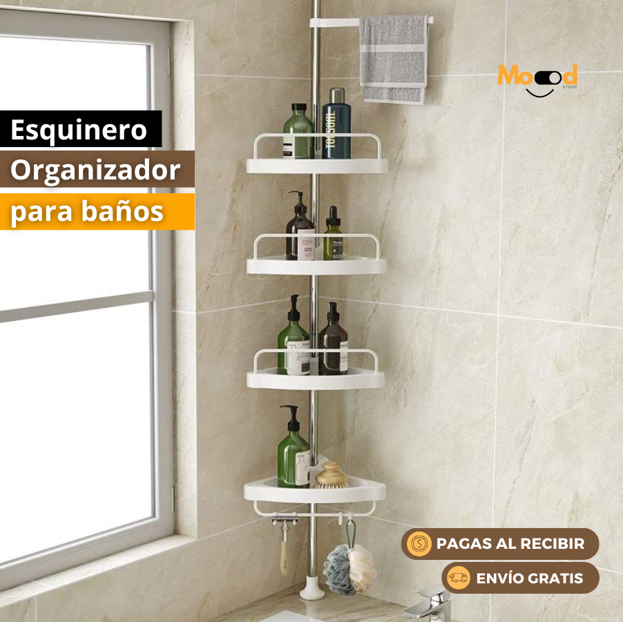 ESQUINERO ORGANIZADOR PARA BAÑO