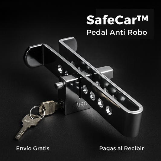 SafeCar™ Traba Pedal Anti Robo de Acero