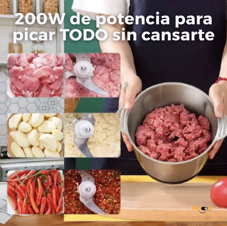 ChopperMix™ Picadora Eléctrica 2 Velocidades