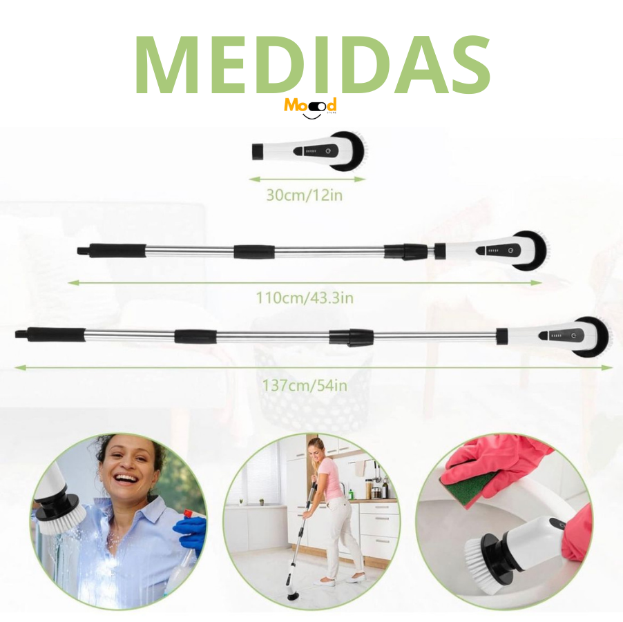 Cepillo Limpieza Eléctrico Recargable CleanBrush™