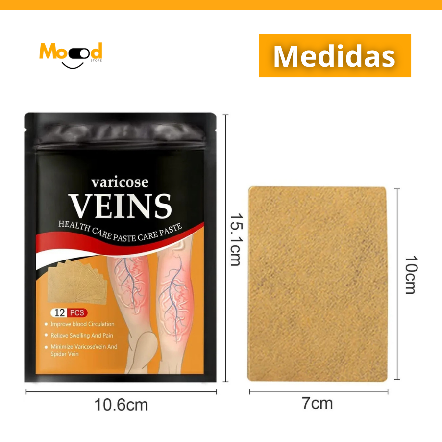 Parches Tratamiento de Varices VeinsPatch™ 2x1