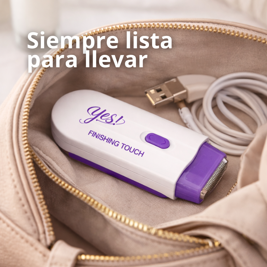 Depiladora Portátil Corporal – Retoque Rápido – Mantente prolija en minutos cuando lo necesites