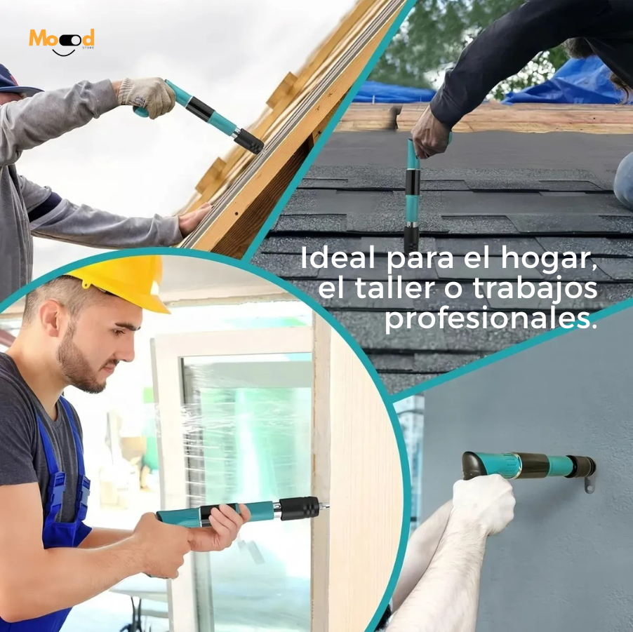 Pistola Remachadora GunPro™ con 50 clavos