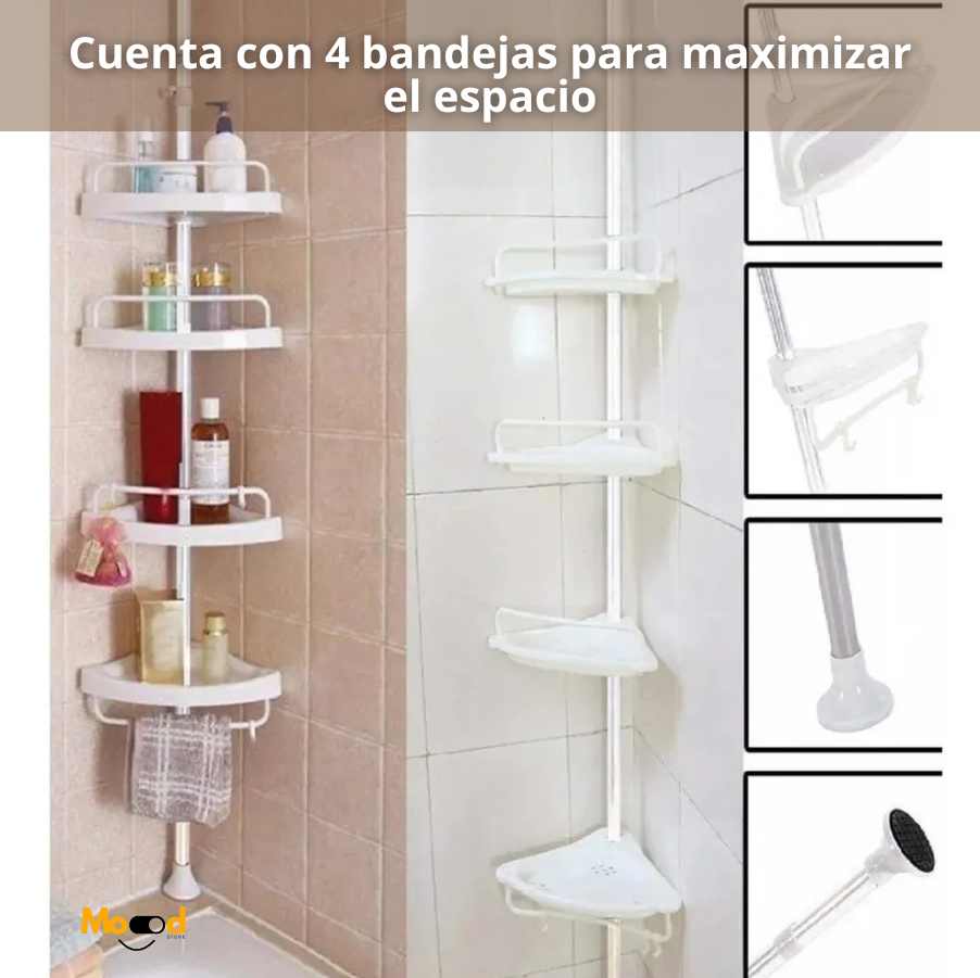 ESQUINERO ORGANIZADOR PARA BAÑO