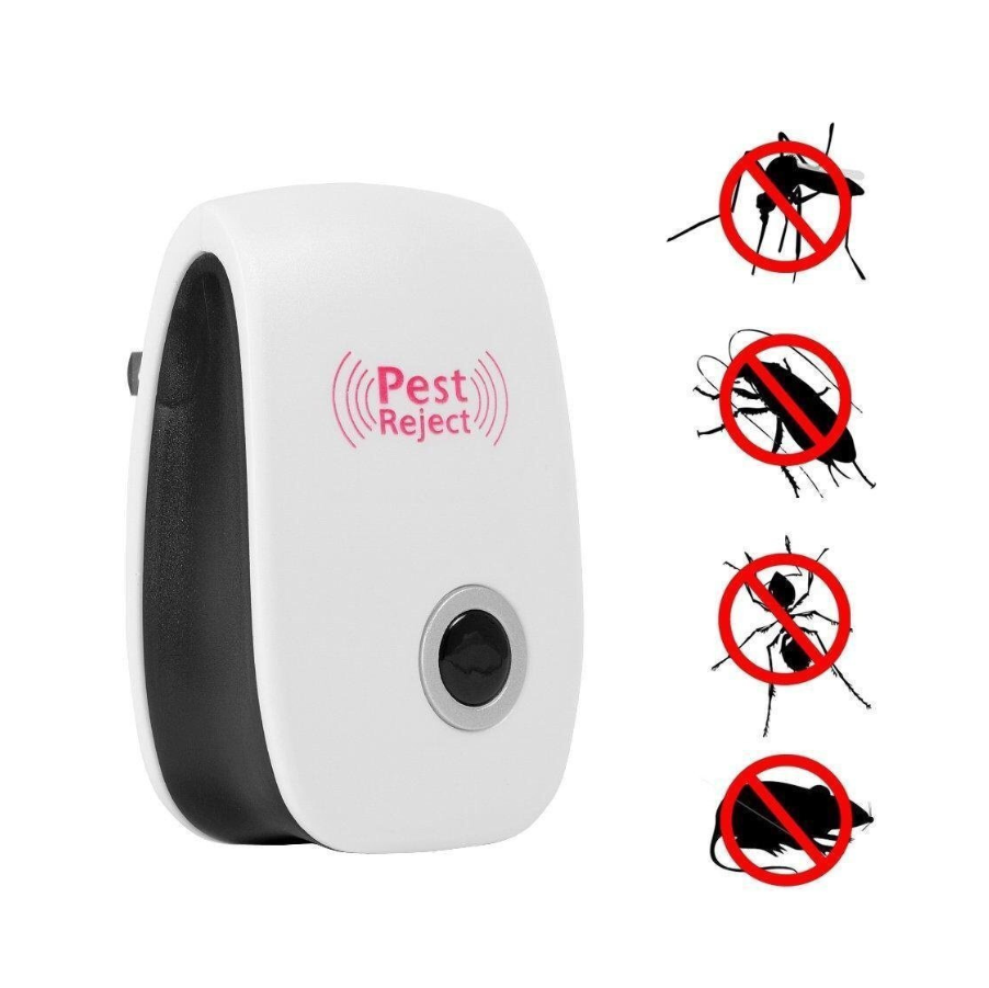 Repelente Ultrasónico Doméstico – Protección Antiplagas – Cuidado Constante del Hogar Sin Veneno