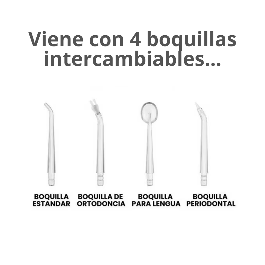 Irrigador Bucal Portátil SmilePlus™