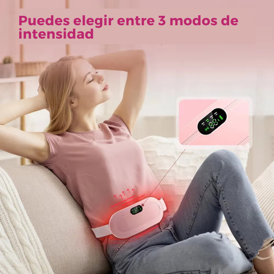 Cinturón Calentador Alivio Cólicos Menstruales CalmPro™