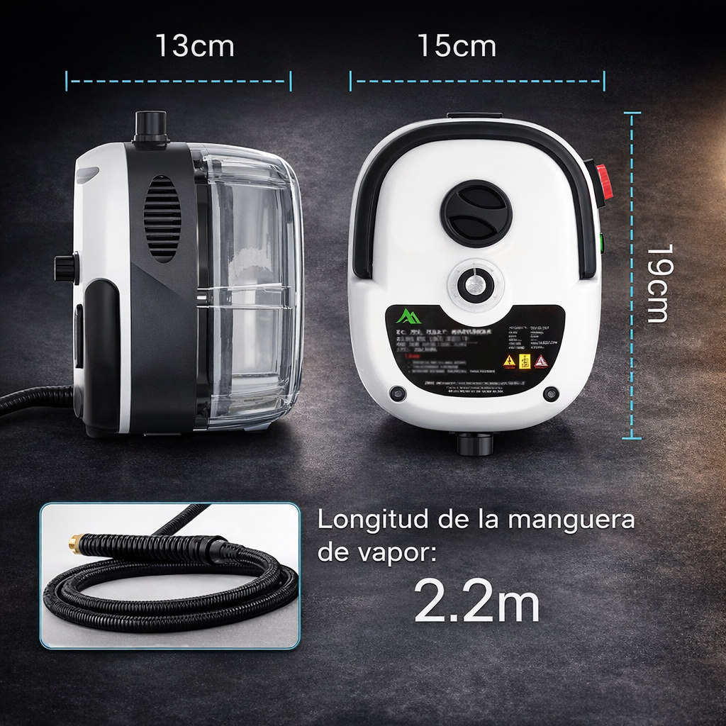 Limpiador a Vapor CleanerPro™ – Limpieza Total – Ahorra en productos de limpieza y deja tu hogar impecable en minutos