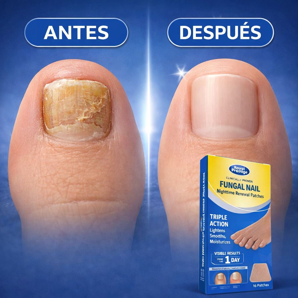 Parche Antihongos para Uñas x2 – Actúa desde la raíz – Ayuda a recuperar uñas más sanas en pocas semanas