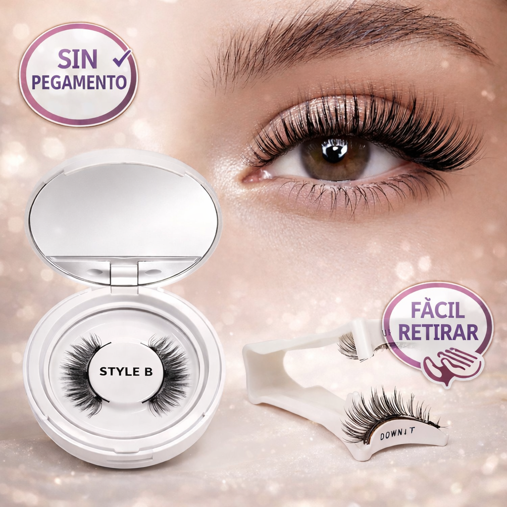 Pestañas Magnéticas Reutilizables Iconic™ – Fijación Instantánea sin Pegamento – Verte arreglada todos los días sin complicaciones