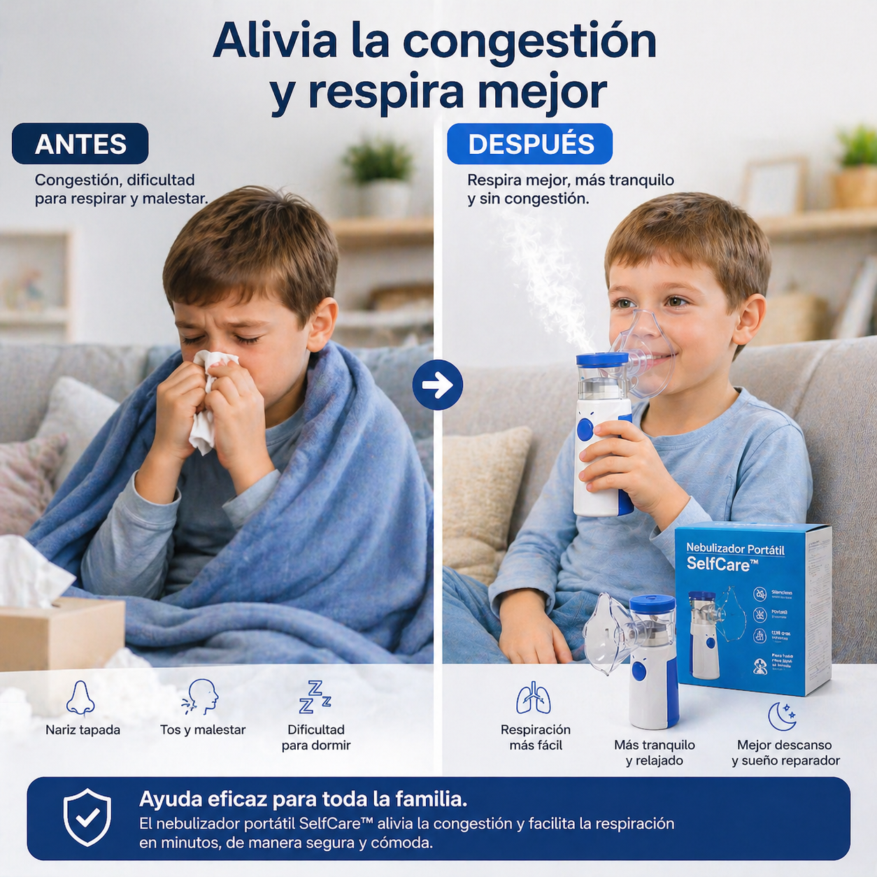 Nebulizador Portátil SelfCare™