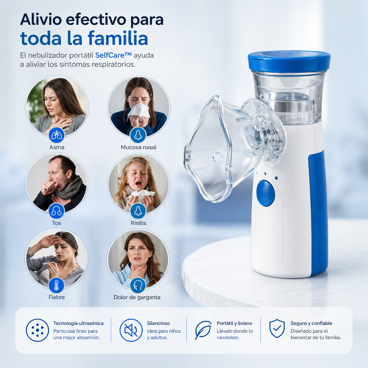 Nebulizador Portátil SelfCare™