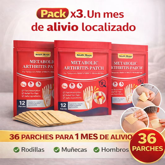 Parche Analgésico para Articulaciones MyPatch™  –  Dile Adiós al Dolor