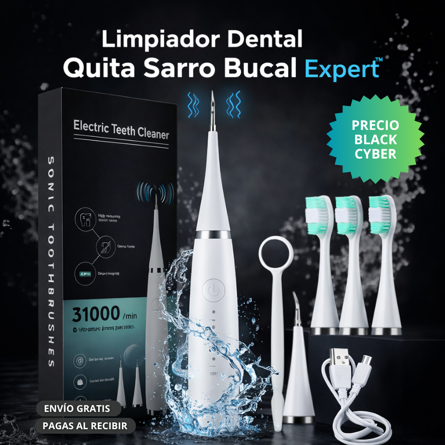 Limpiador Dental Quita Sarro Bucal Expert™