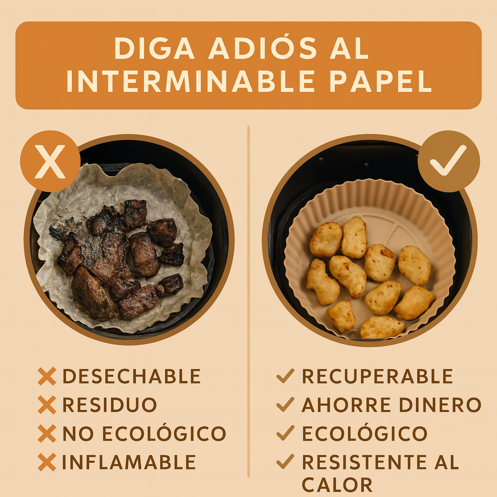 Molde Silicona Freidora De Aire MoldPlus™ (2 Unidades)